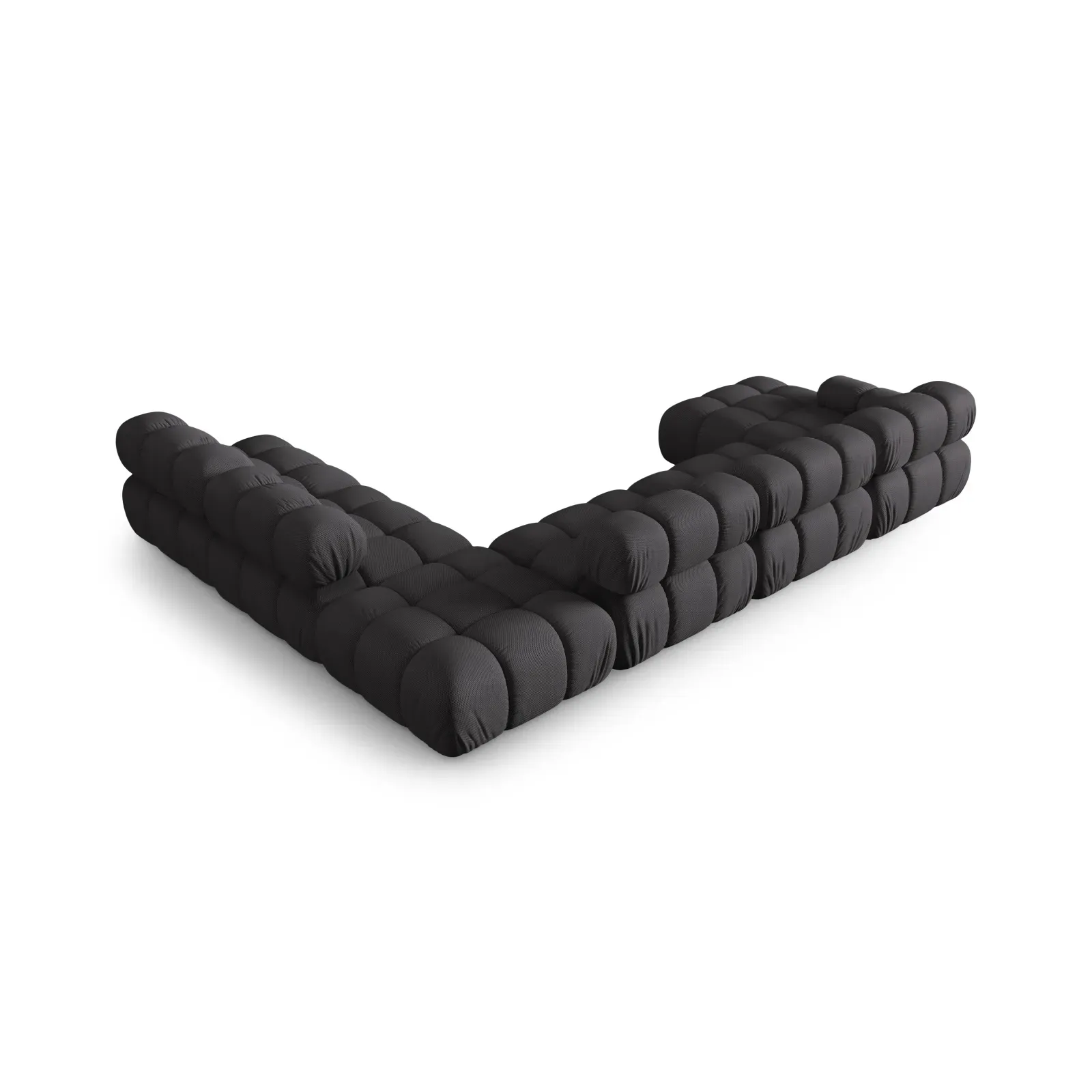 Bellis Modulares Sofa 6 Module Chaise Longue Rechts mit Samtbezug oder 3D-Stoff, 376x282 cm - Image 39