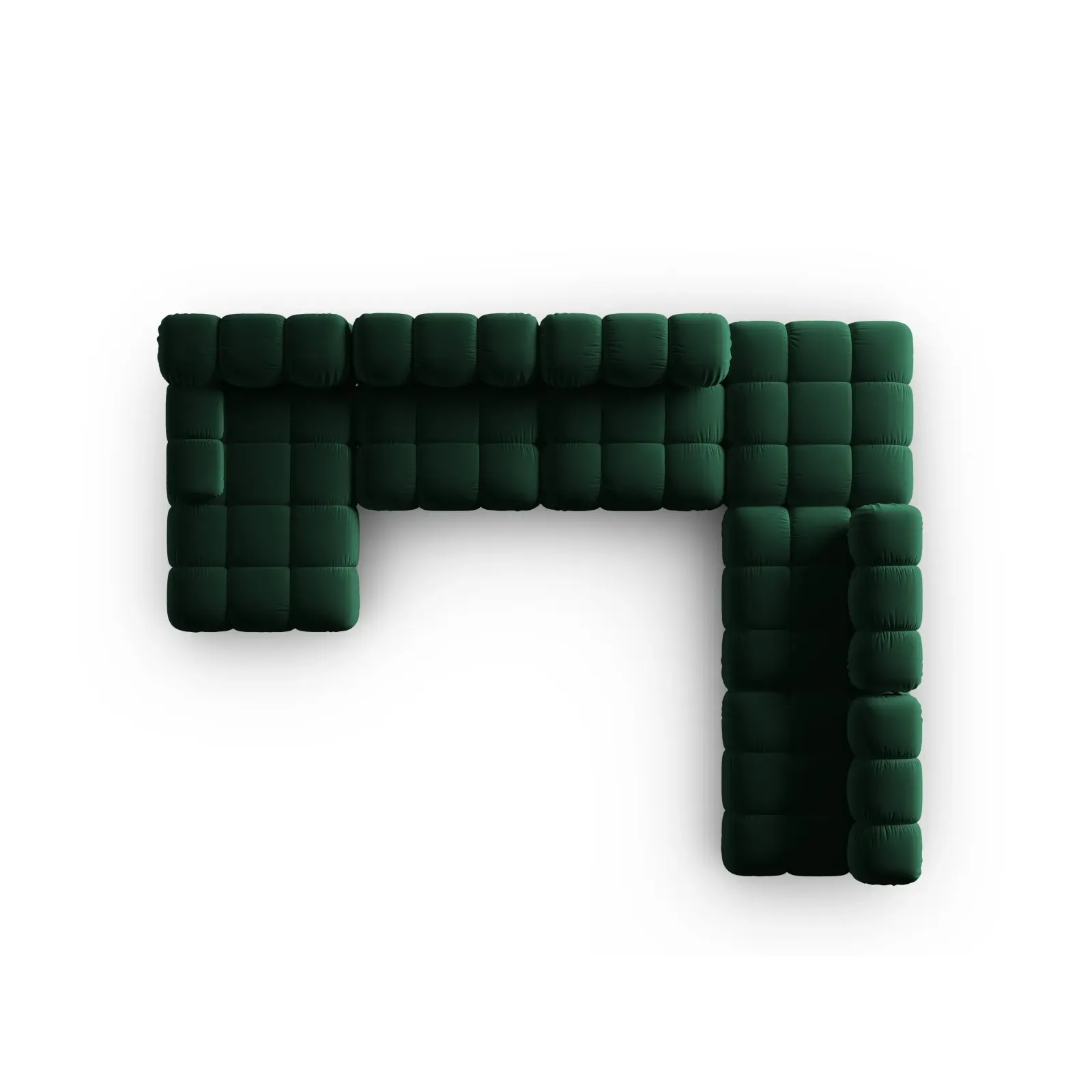 Bellis Modulares Sofa 6 Module Chaise Longue Rechts mit Samtbezug oder 3D-Stoff, 376x282 cm - Image 91