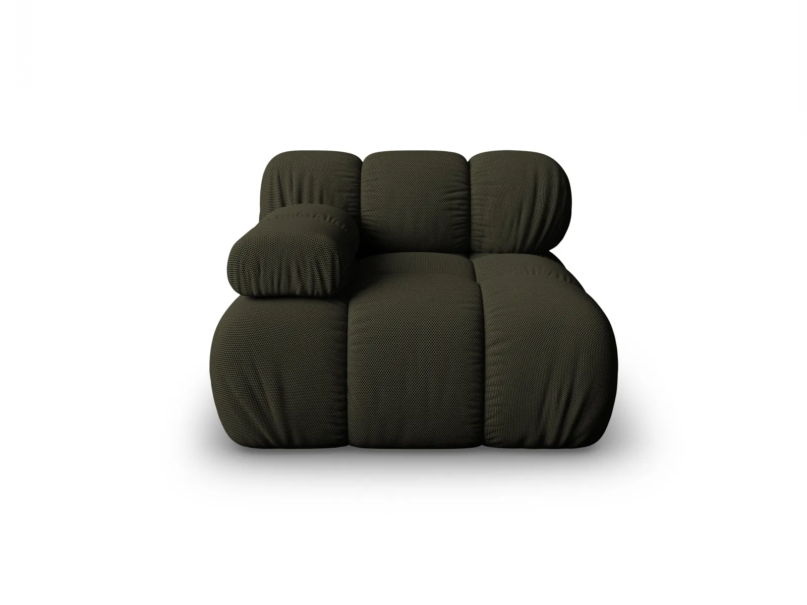 Bellis Modulares Sofa Eckmodul Links mit Samtbezug oder 3D-Stoff, 94 cm - Image 18