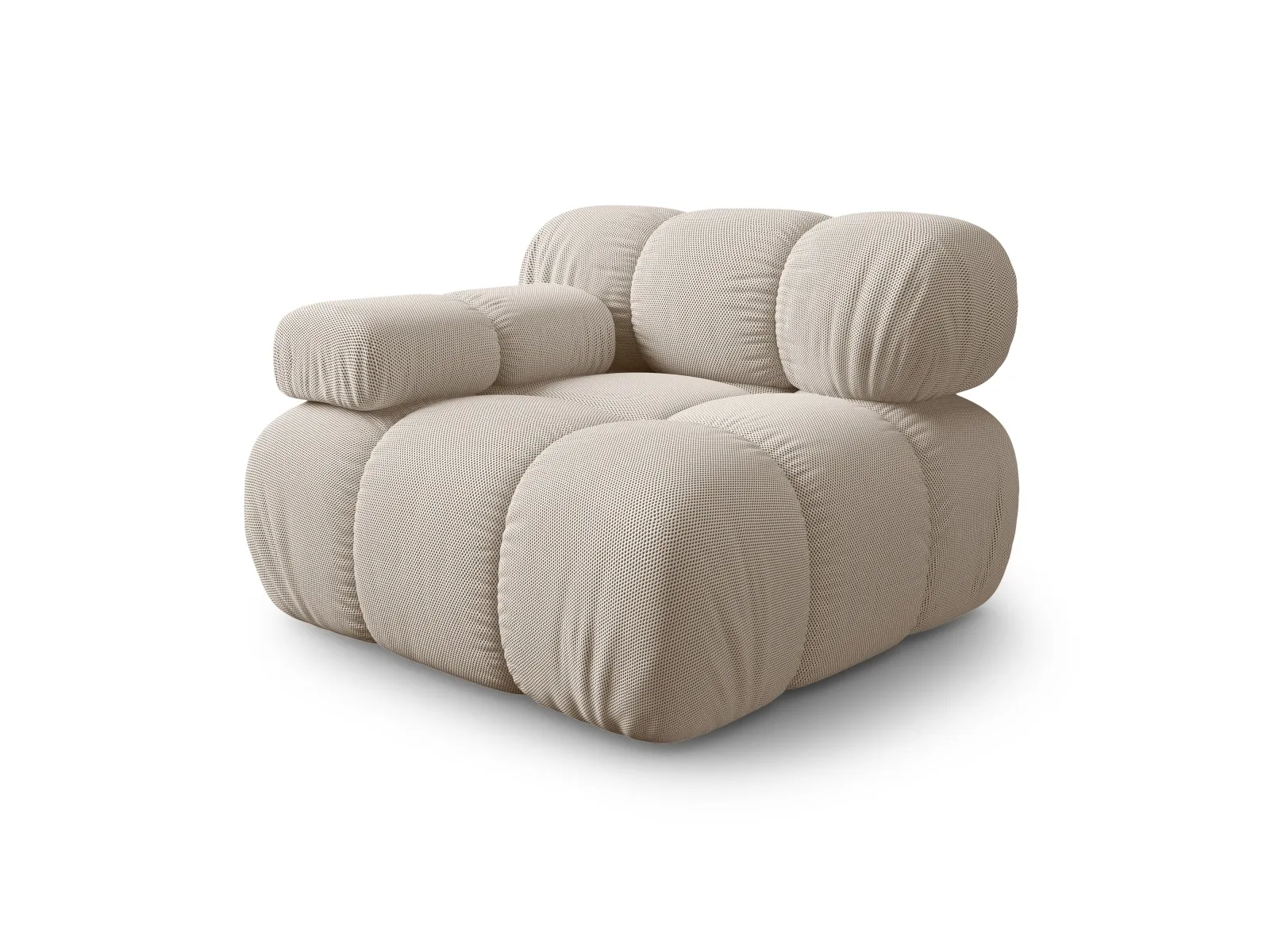 Bellis Modulares Sofa Eckmodul Links mit Samtbezug oder 3D-Stoff, 94 cm - Image 2