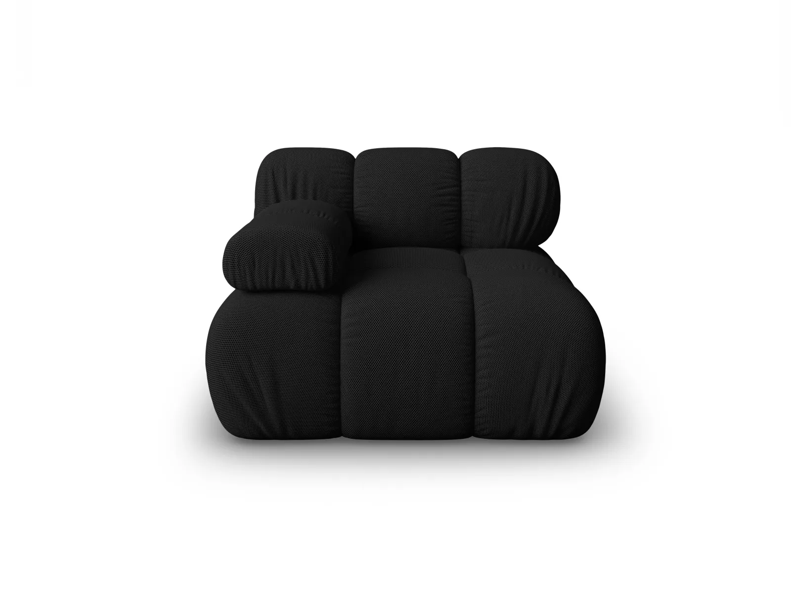 Bellis Modulares Sofa Eckmodul Links mit Samtbezug oder 3D-Stoff, 94 cm - Image 36
