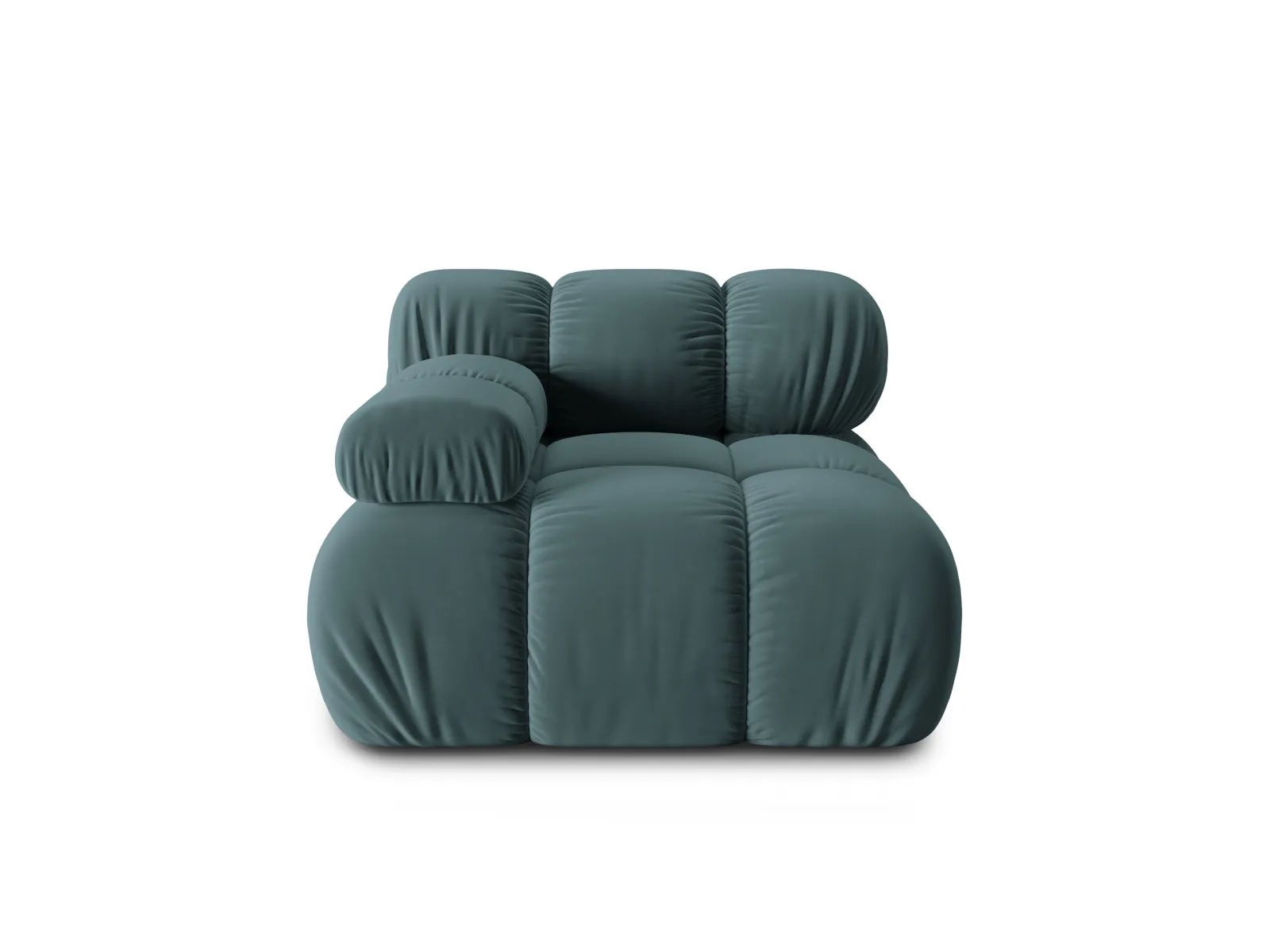 Bellis Modulares Sofa Eckmodul Links mit Samtbezug oder 3D-Stoff, 94 cm - Image 66