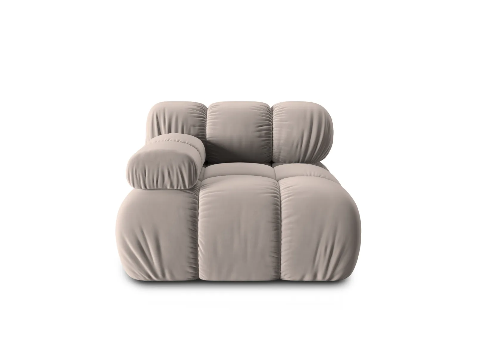 Bellis Modulares Sofa Eckmodul Links mit Samtbezug oder 3D-Stoff, 94 cm - Image 98