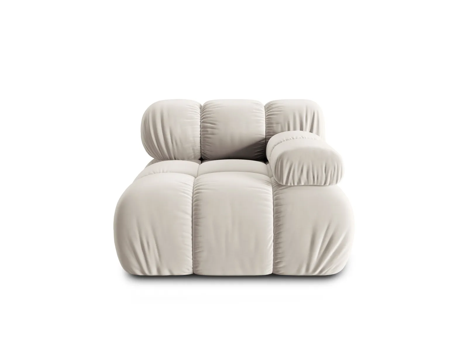 Bellis Modulares Sofa Eckmodul Rechts mit Samtbezug oder 3D-Stoff, 94 cm - Image 107
