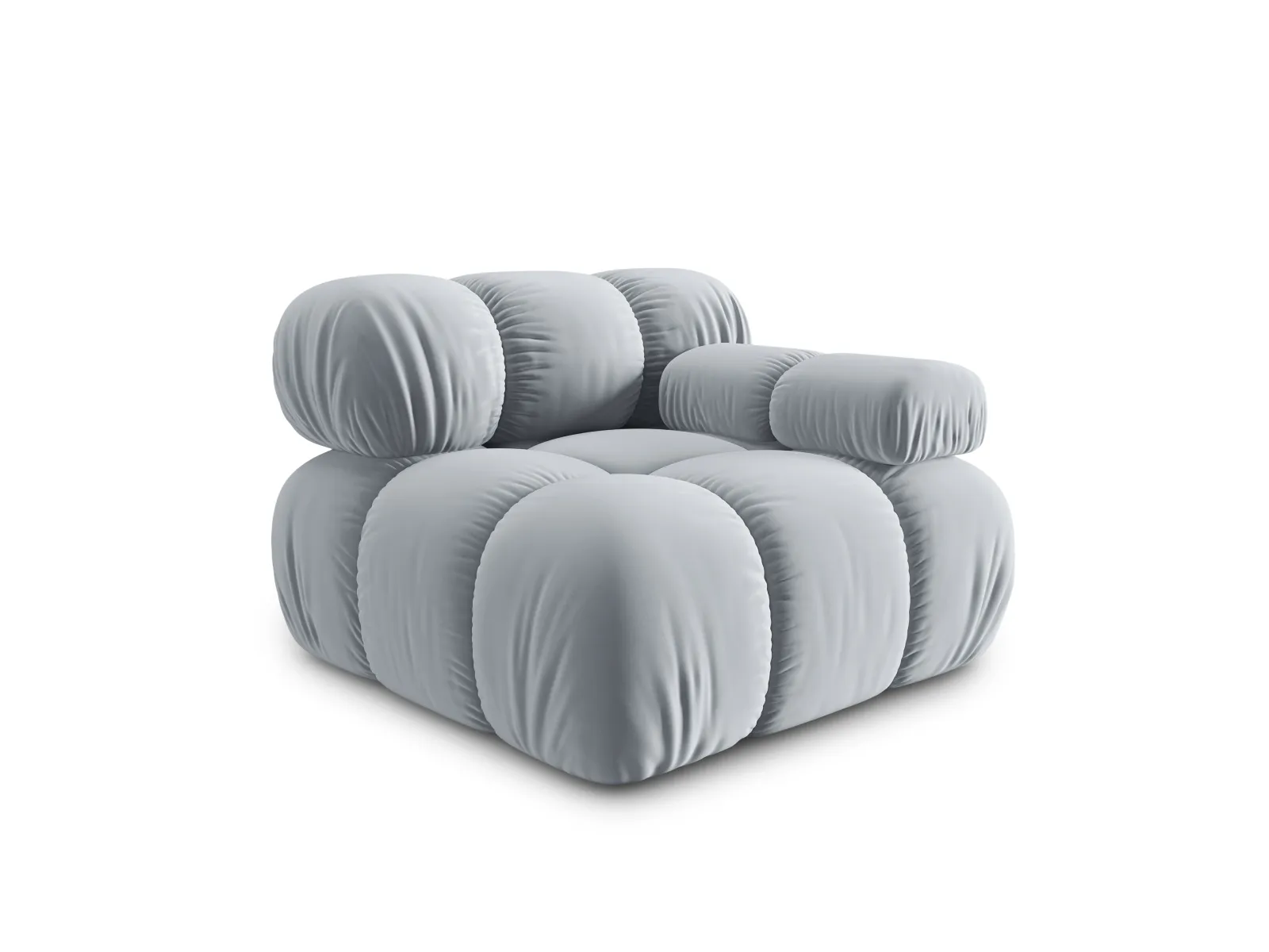 Bellis Modulares Sofa Eckmodul Rechts mit Samtbezug oder 3D-Stoff, 94 cm - Image 117