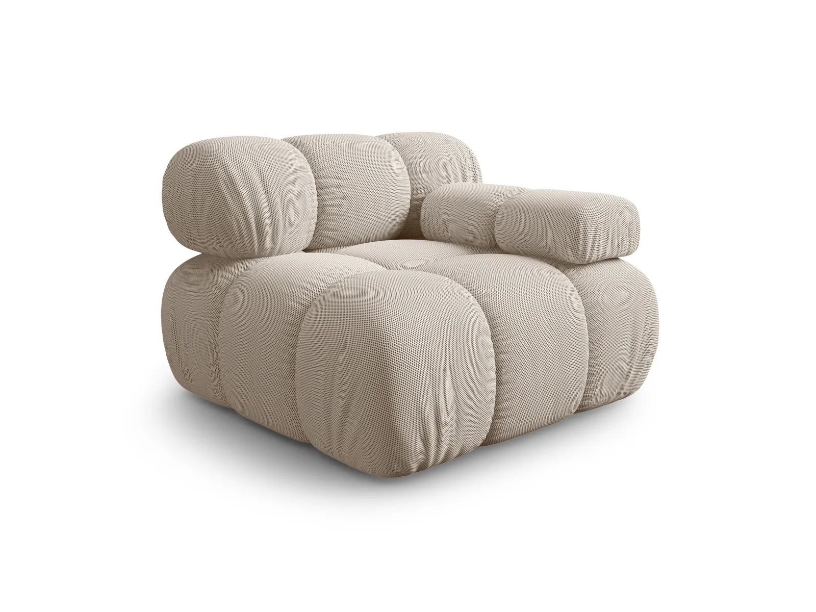 Bellis Modulares Sofa Eckmodul Rechts mit Samtbezug oder 3D-Stoff, 94 cm - Image 2