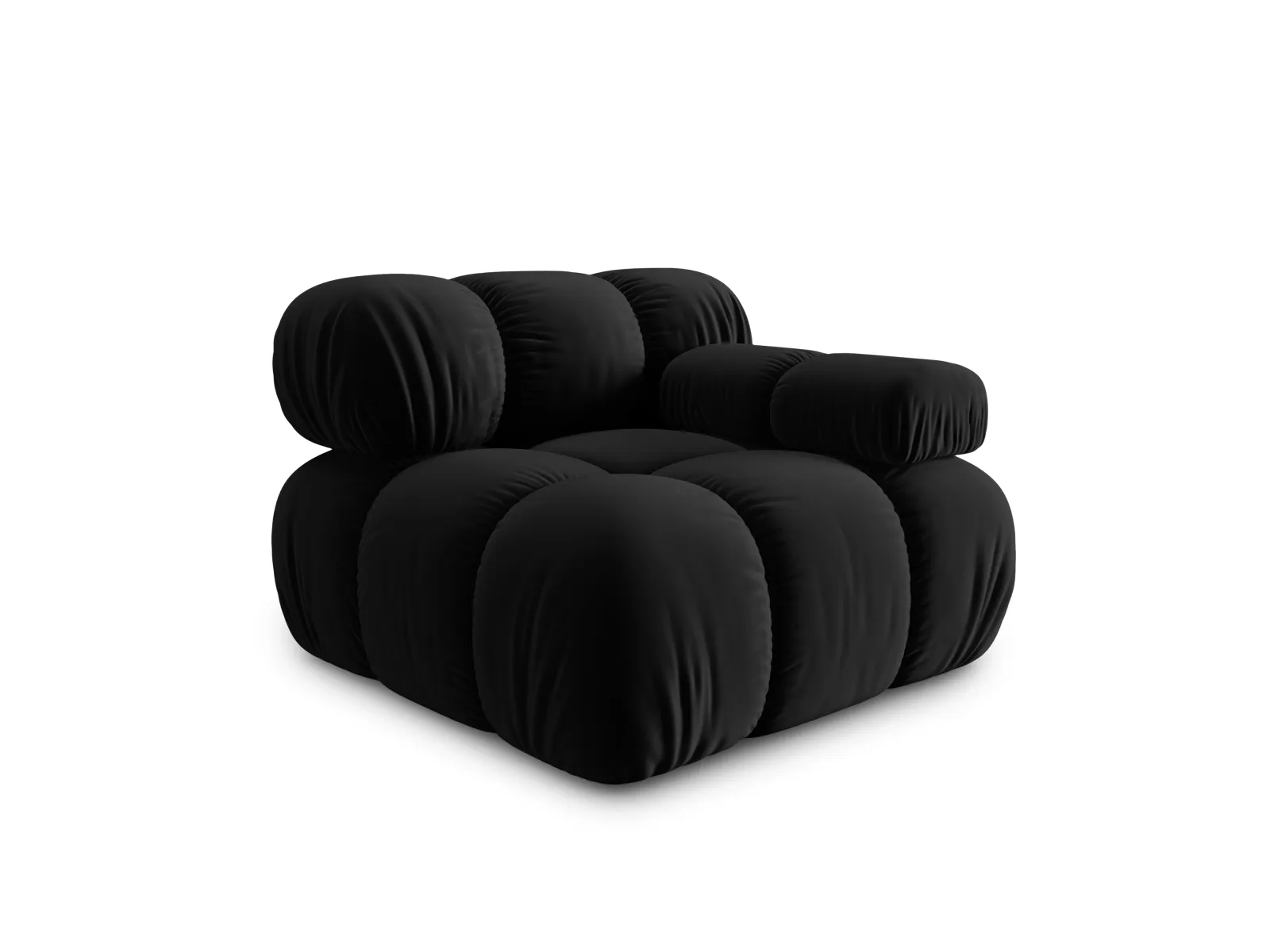 Bellis Modulares Sofa Eckmodul Rechts mit Samtbezug oder 3D-Stoff, 94 cm - Image 53