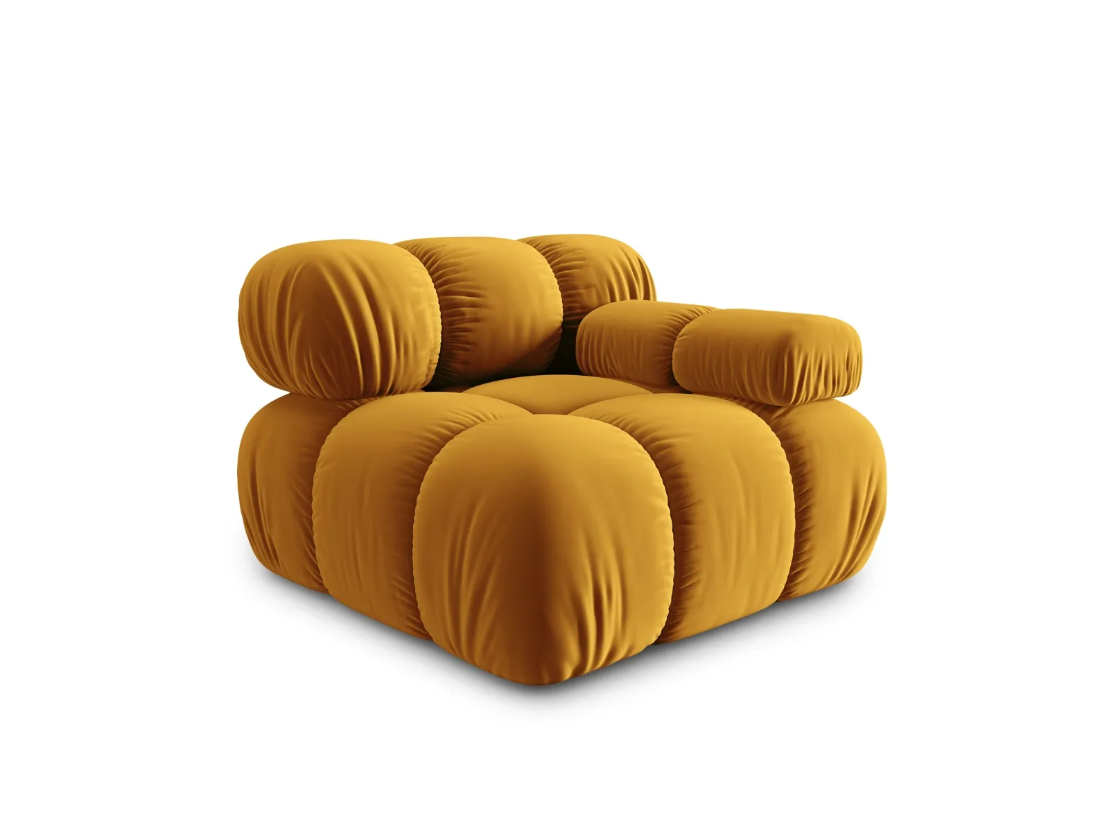 Bellis Modulares Sofa Eckmodul Rechts mit Samtbezug oder 3D-Stoff, 94 cm - Image 85