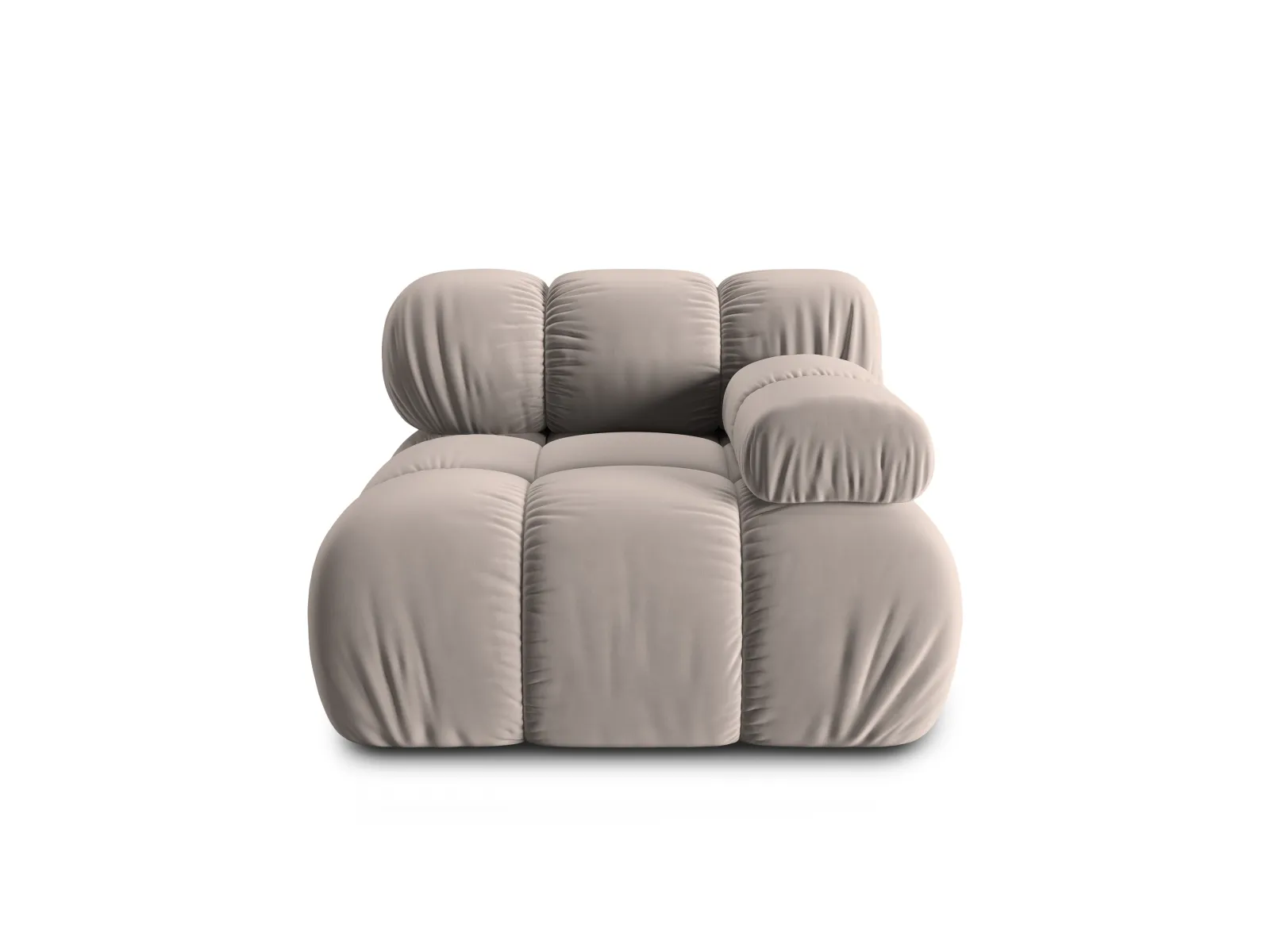 Bellis Modulares Sofa Eckmodul Rechts mit Samtbezug oder 3D-Stoff, 94 cm - Image 99