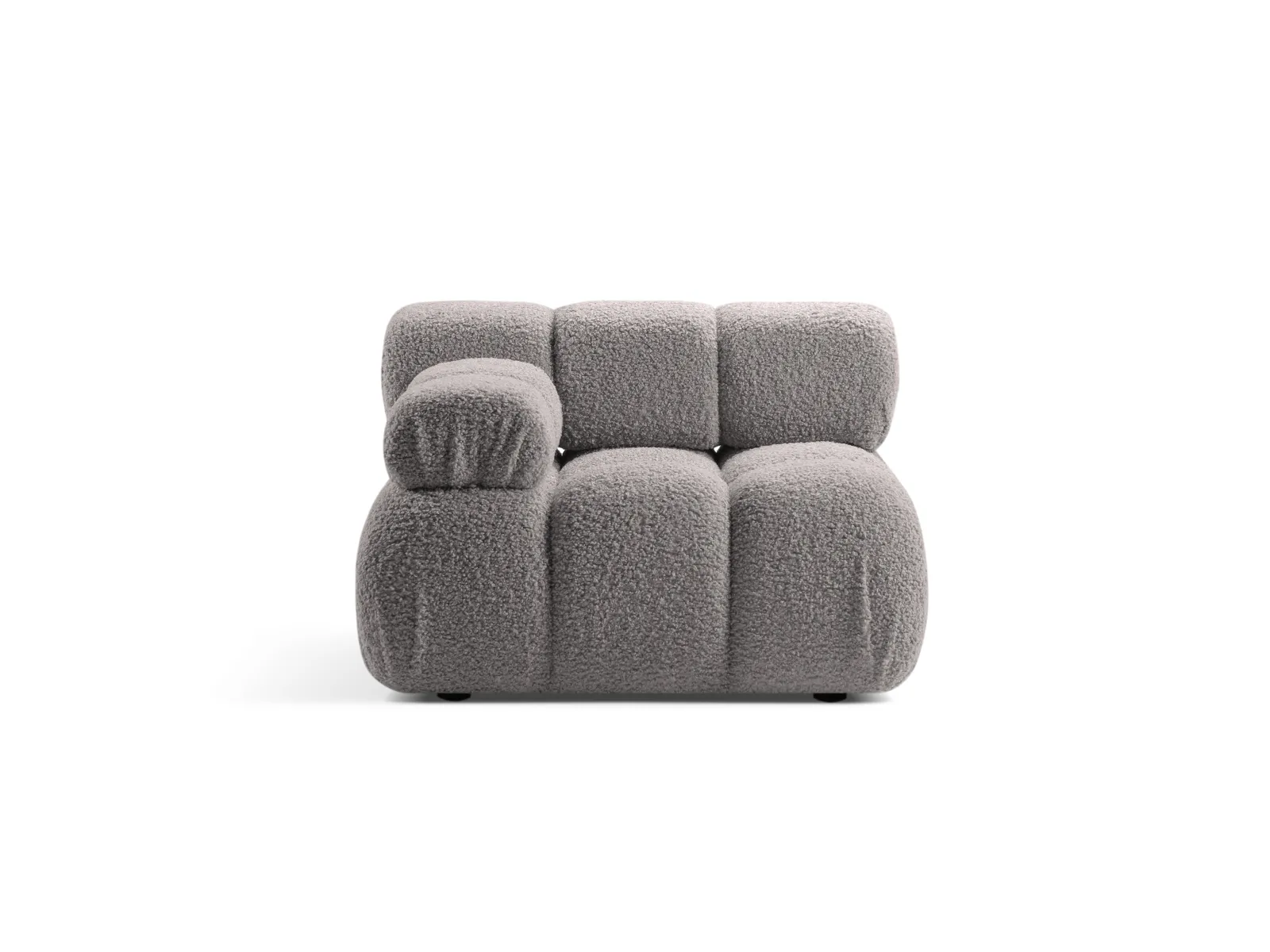 Bellis Modulares Sofa Einzelmodul Armlehne Links mit Boucle-Polsterung 94 cm - Image 17