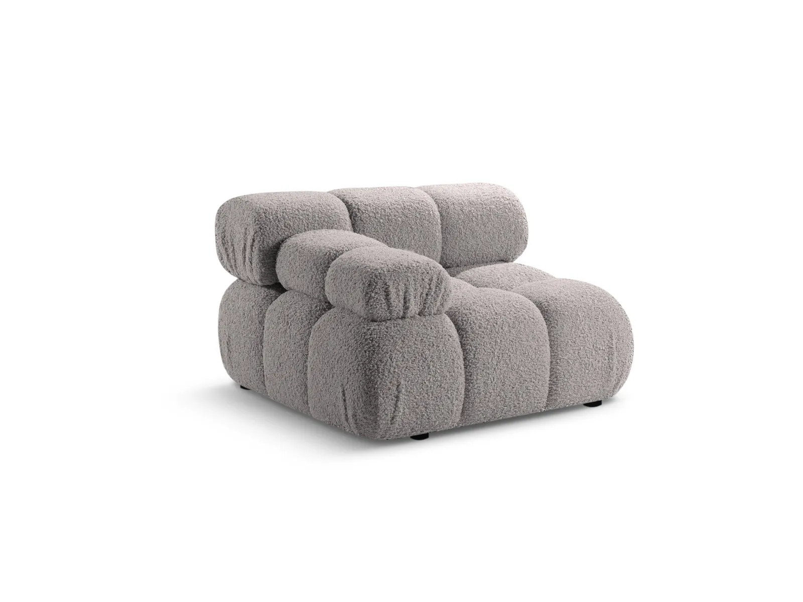 Bellis Modulares Sofa Einzelmodul Armlehne Links mit Boucle-Polsterung 94 cm - Image 19