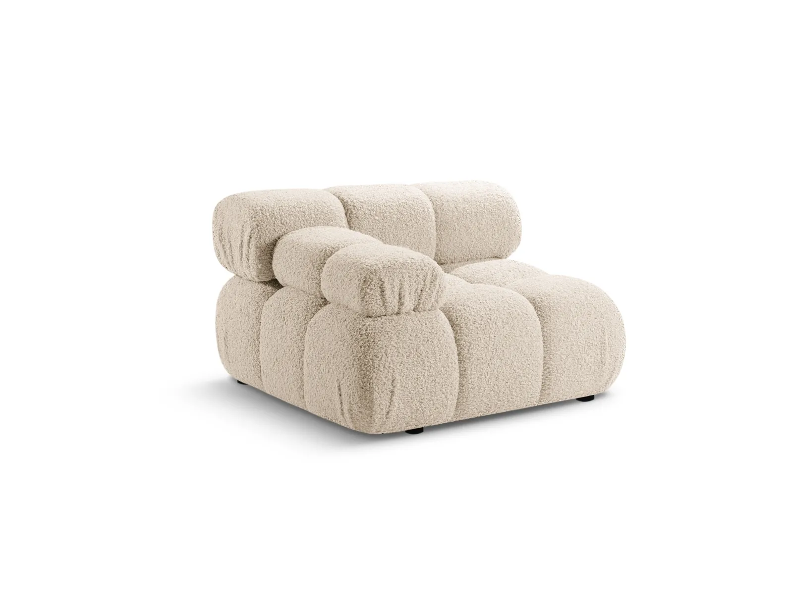 Bellis Modulares Sofa Einzelmodul Armlehne Links mit Boucle-Polsterung 94 cm - Image 3