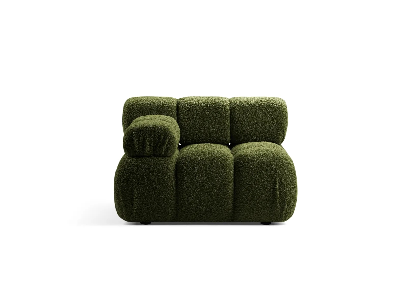 Bellis Modulares Sofa Einzelmodul Armlehne Links mit Boucle-Polsterung 94 cm - Image 33