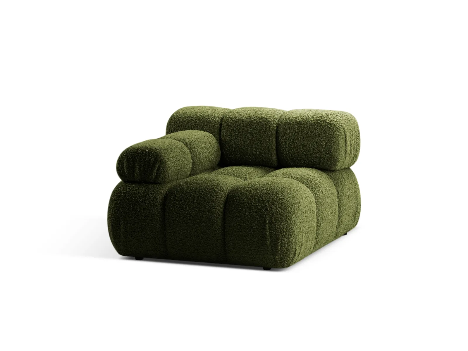 Bellis Modulares Sofa Einzelmodul Armlehne Links mit Boucle-Polsterung 94 cm - Image 34