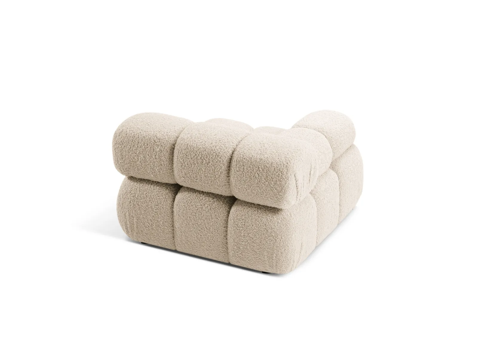 Bellis Modulares Sofa Einzelmodul Armlehne Links mit Boucle-Polsterung 94 cm - Image 4