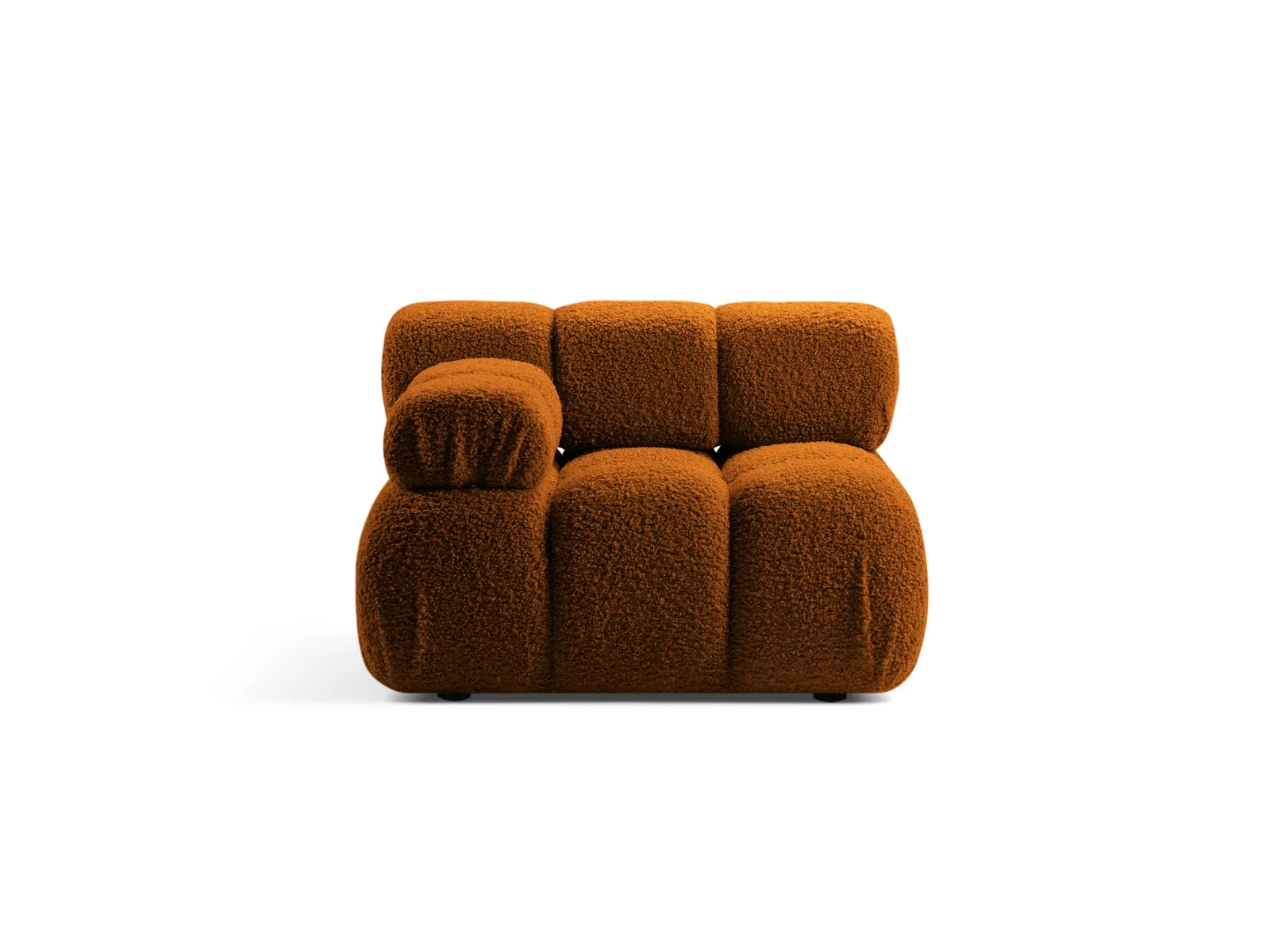 Bellis Modulares Sofa Einzelmodul Armlehne Links mit Boucle-Polsterung 94 cm - Image 49