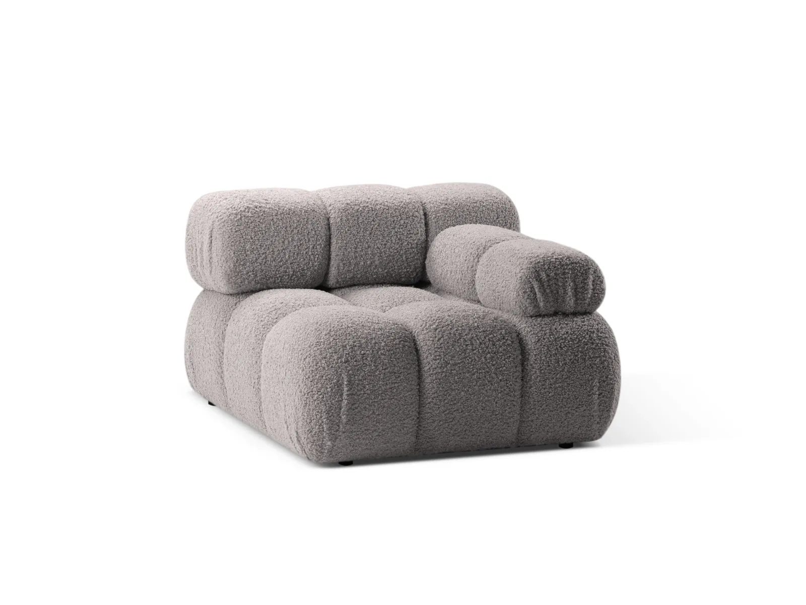 Bellis Modulares Sofa Einzelmodul Armlehne Rechts mit Boucle-Polsterung 94 cm - Image 18