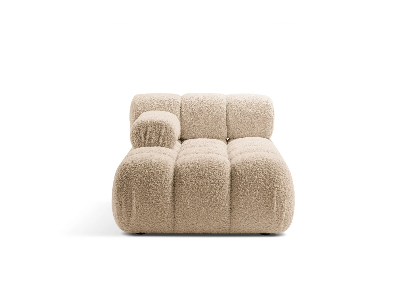 Bellis Modulares Sofa Einzelmodul Chaise Longue Links mit Boucle-Polsterung 155x94 cm - Image 10