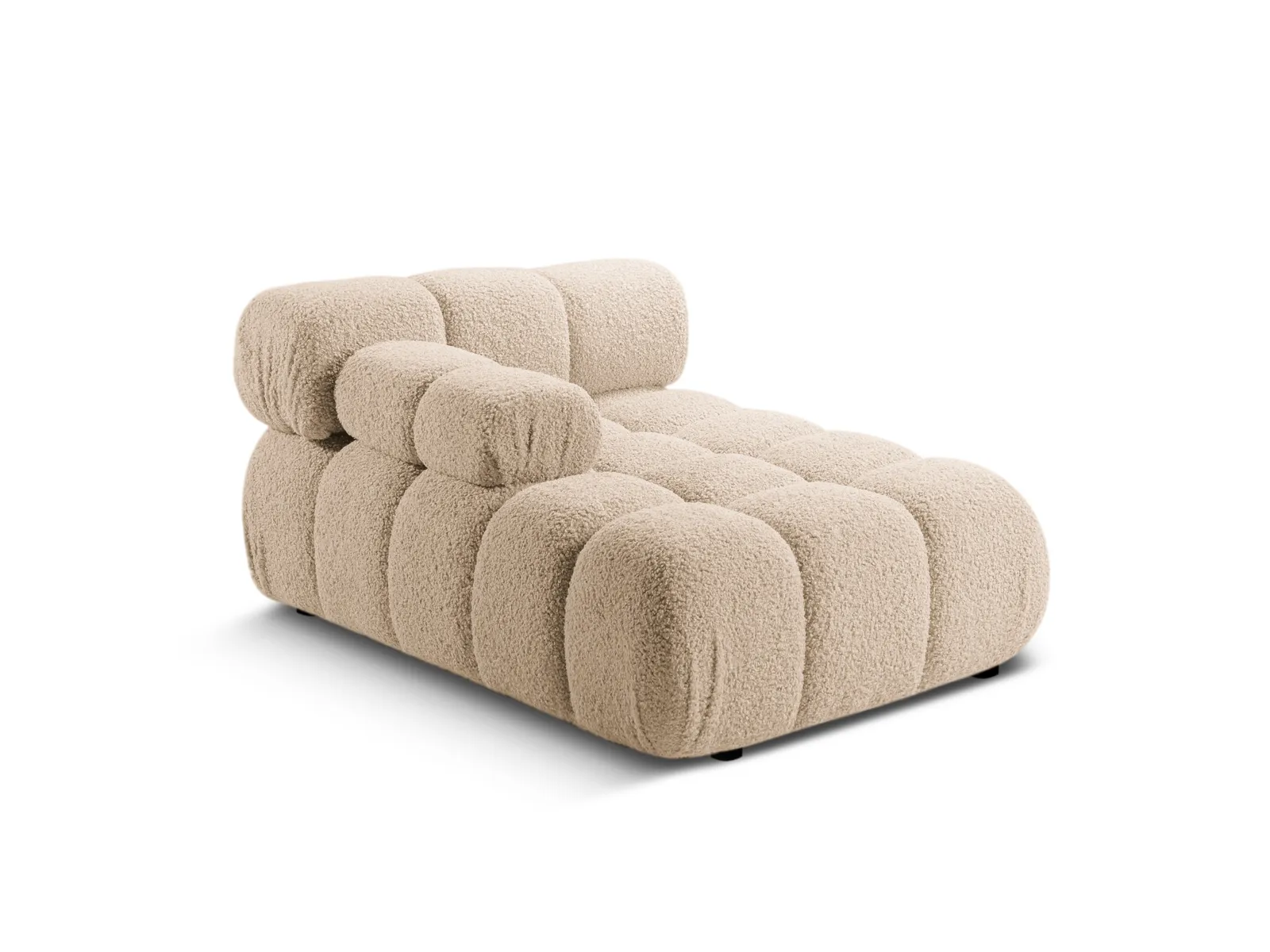 Bellis Modulares Sofa Einzelmodul Chaise Longue Links mit Boucle-Polsterung 155x94 cm - Image 11