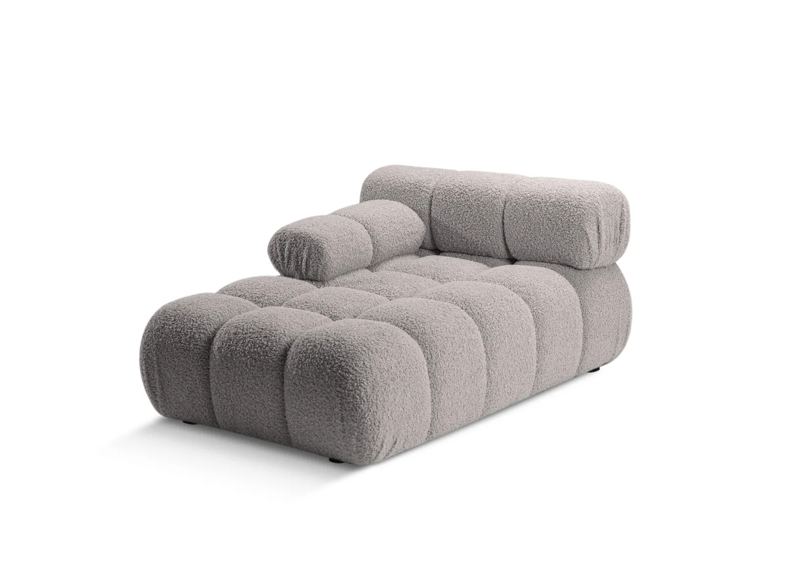 Bellis Modulares Sofa Einzelmodul Chaise Longue Links mit Boucle-Polsterung 155x94 cm - Image 17