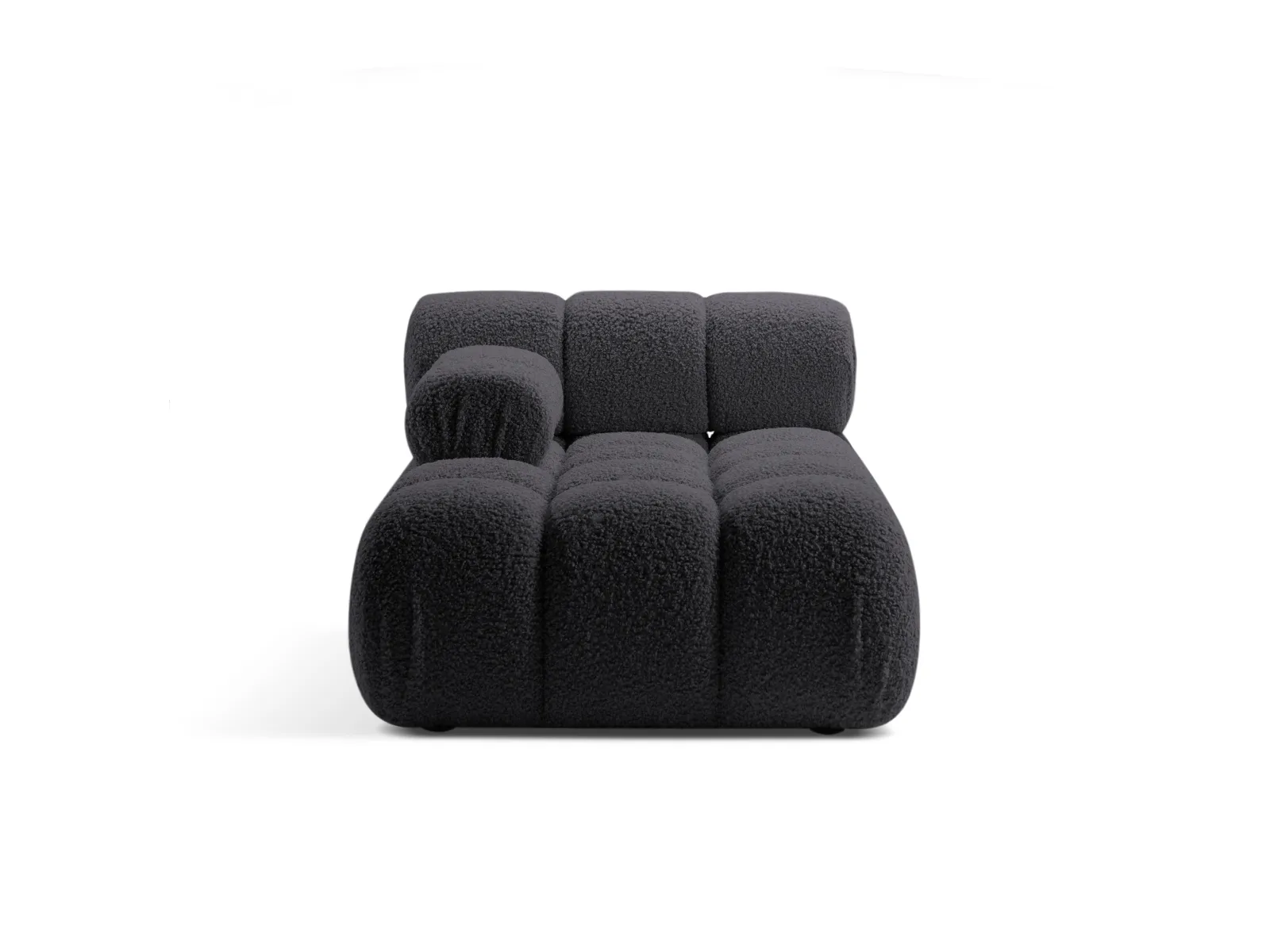 Bellis Modulares Sofa Einzelmodul Chaise Longue Links mit Boucle-Polsterung 155x94 cm - Image 26