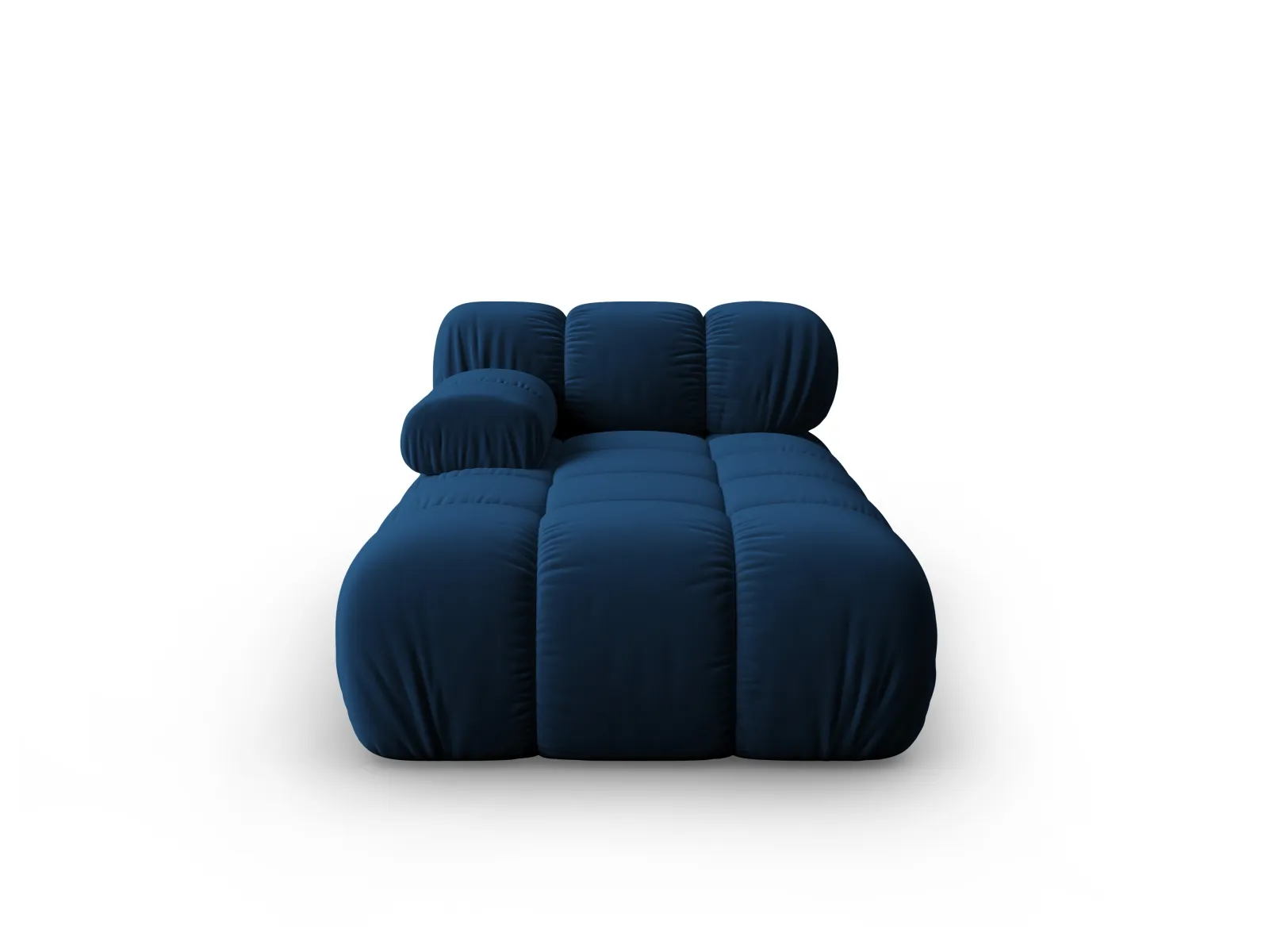 Bellis Modulares Sofa Einzelmodul Chaise Longue Links mit Samtbezug oder 3D-Stoff, 155x94 cm - Image 114