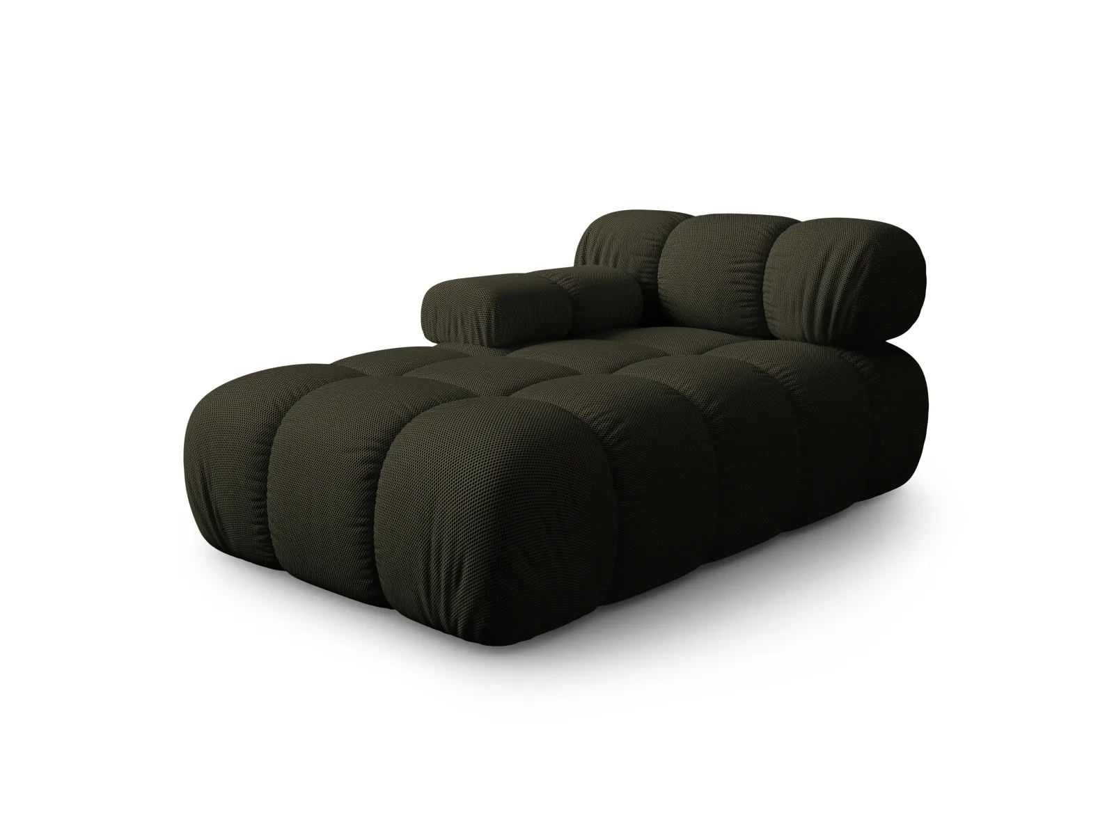 Bellis Modulares Sofa Einzelmodul Chaise Longue Links mit Samtbezug oder 3D-Stoff, 155x94 cm - Image 19