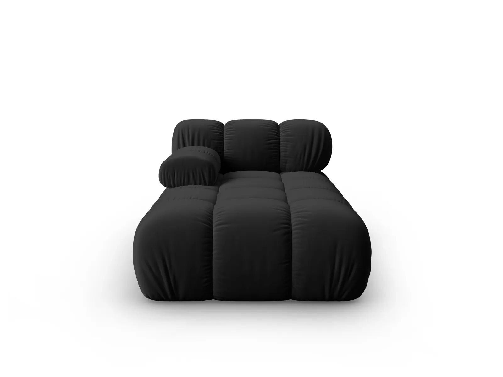 Bellis Modulares Sofa Einzelmodul Chaise Longue Links mit Samtbezug oder 3D-Stoff, 155x94 cm - Image 51