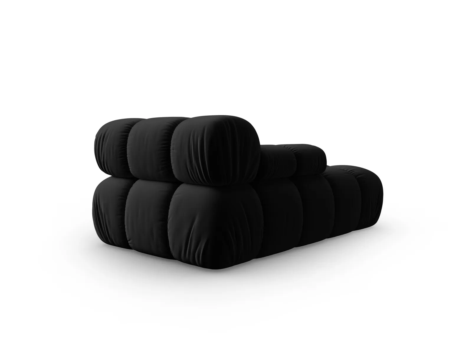 Bellis Modulares Sofa Einzelmodul Chaise Longue Links mit Samtbezug oder 3D-Stoff, 155x94 cm - Image 52