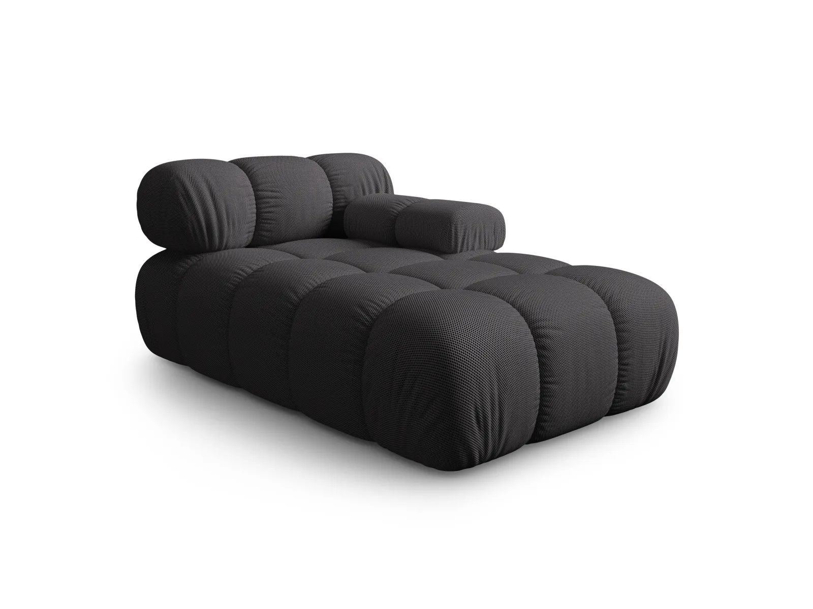 Bellis Modulares Sofa Einzelmodul Chaise Longue Rechts mit Samtbezug oder 3D-Stoff, 155x94 cm - Image 31