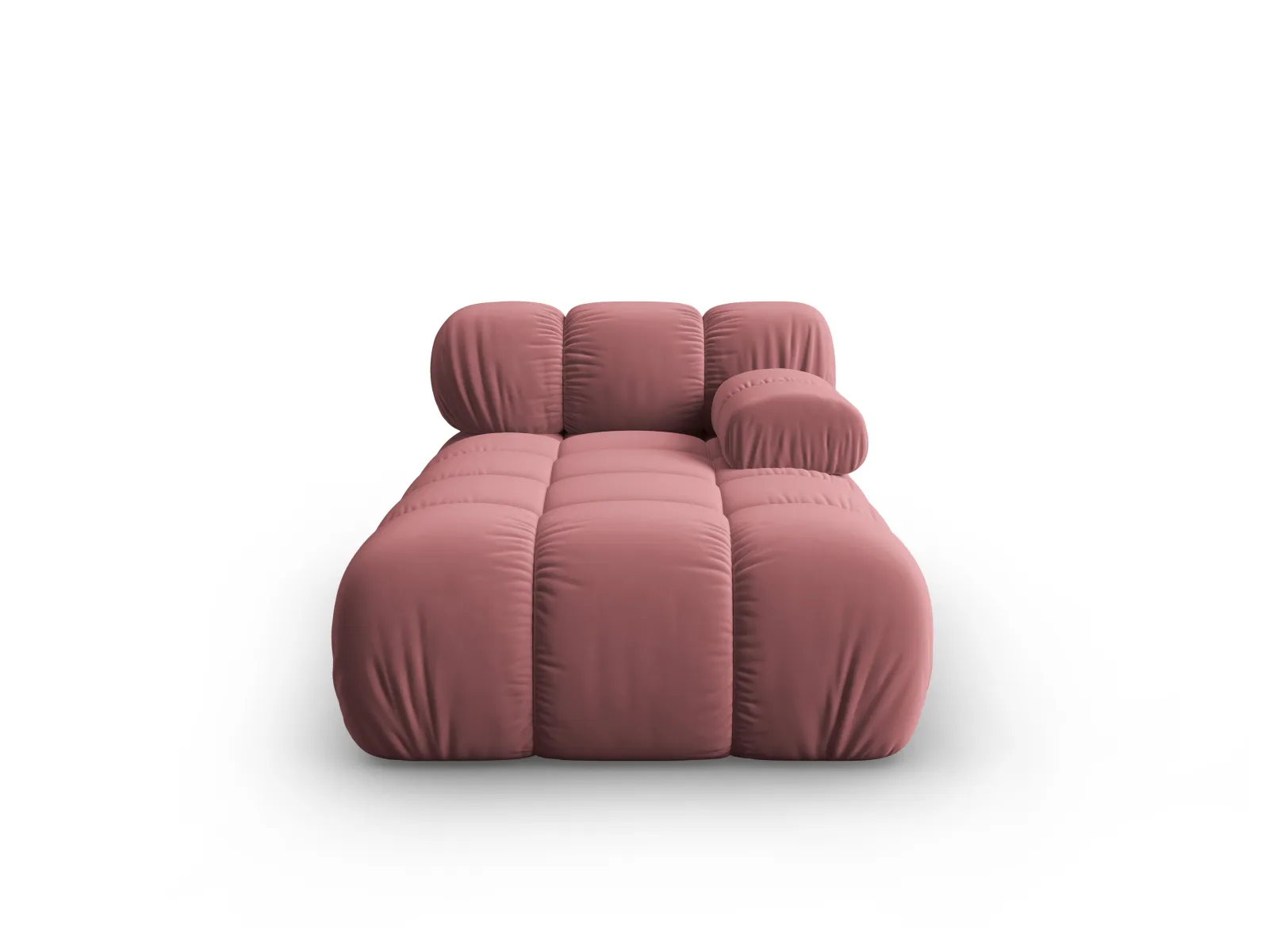 Bellis Modulares Sofa Einzelmodul Chaise Longue Rechts mit Samtbezug oder 3D-Stoff, 155x94 cm - Image 44