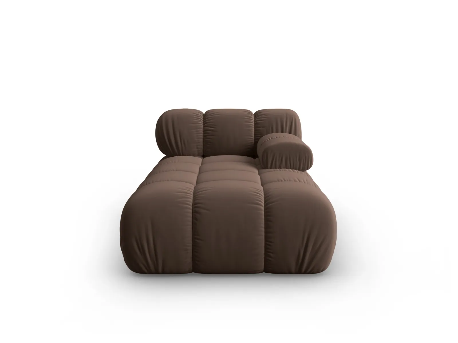 Bellis Modulares Sofa Einzelmodul Chaise Longue Rechts mit Samtbezug oder 3D-Stoff, 155x94 cm - Image 58