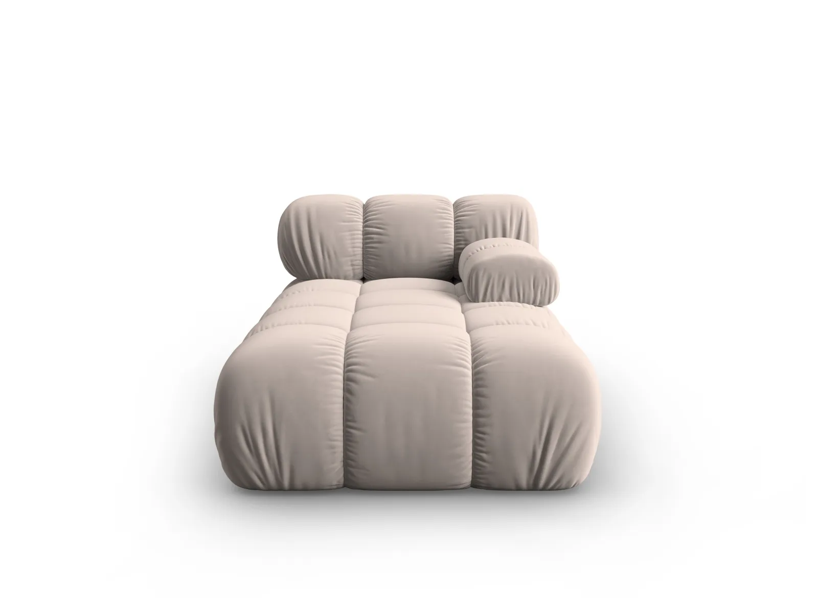 Bellis Modulares Sofa Einzelmodul Chaise Longue Rechts mit Samtbezug oder 3D-Stoff, 155x94 cm - Image 93