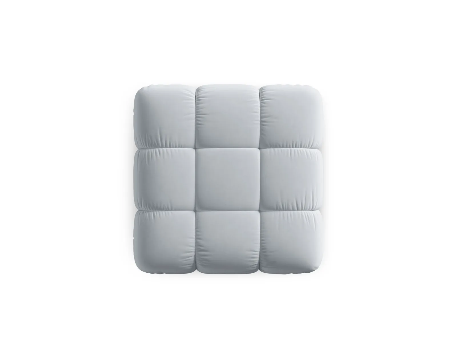 Bellis Modulares Sofa Einzelmodul Pouf mit Samtbezug oder 3D-Stoff, 94 cm - Image 102