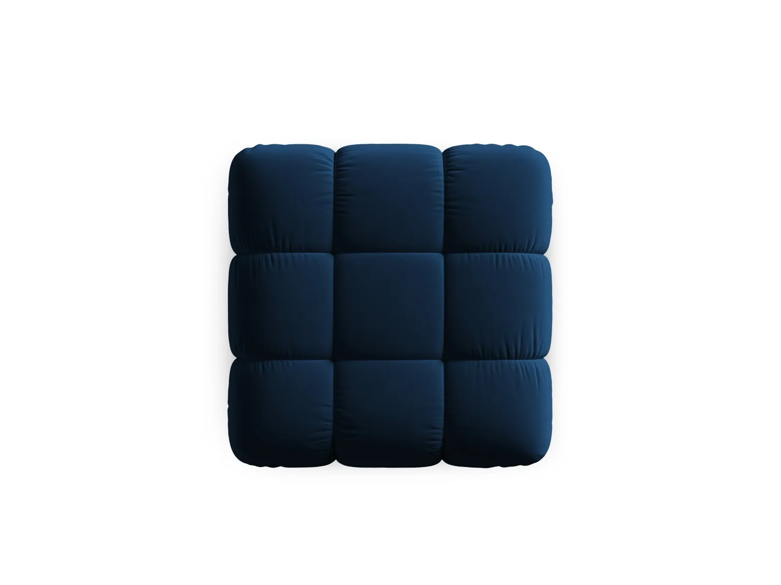Bellis Modulares Sofa Einzelmodul Pouf mit Samtbezug oder 3D-Stoff, 94 cm - Image 109