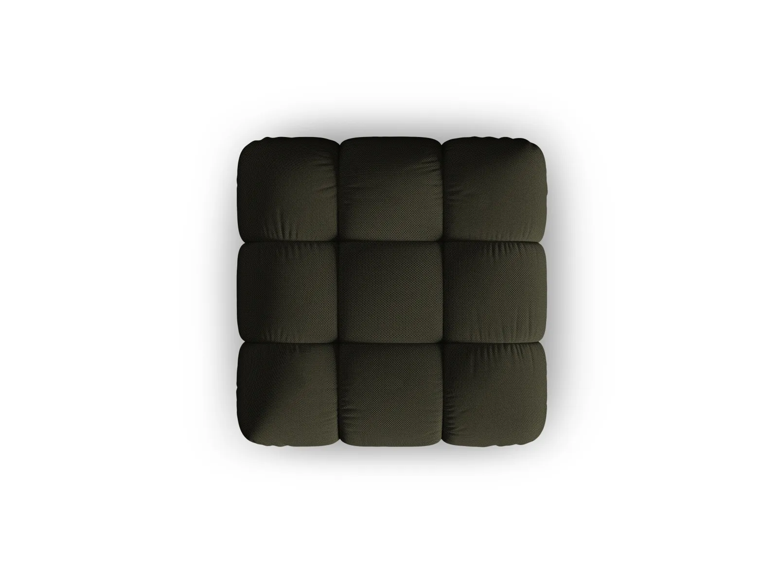 Bellis Modulares Sofa Einzelmodul Pouf mit Samtbezug oder 3D-Stoff, 94 cm - Image 18