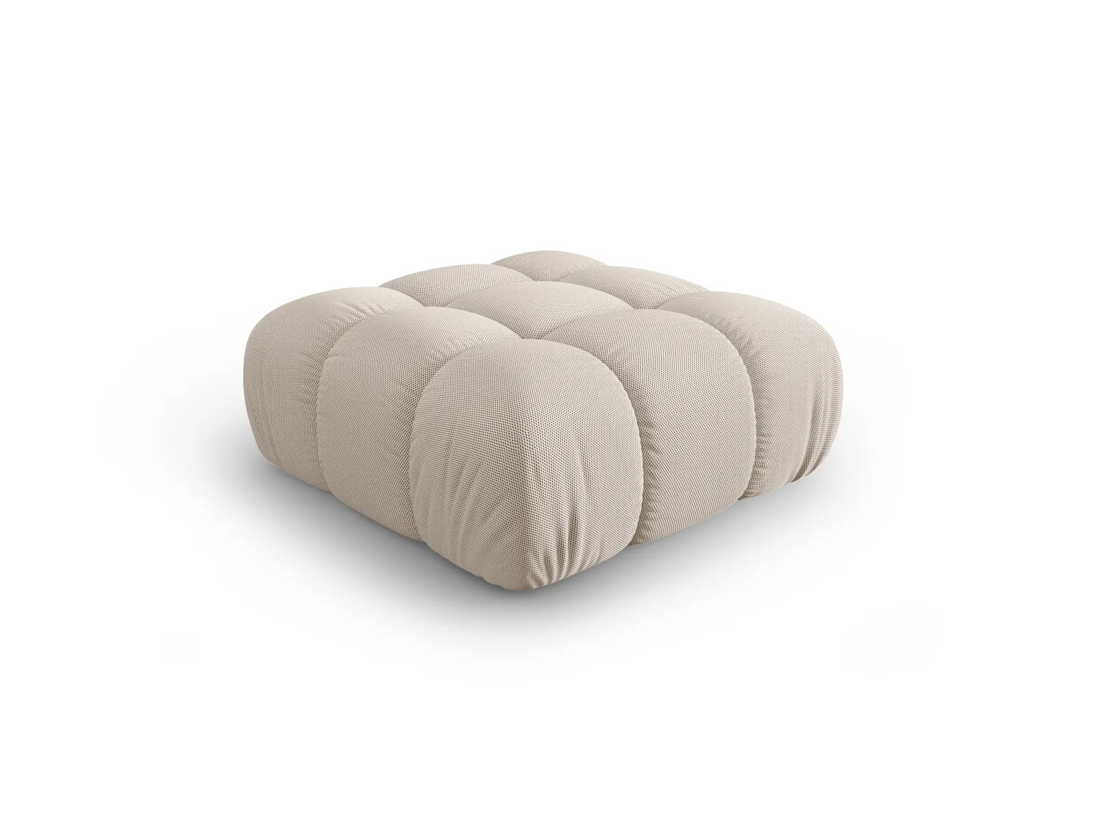 Bellis Modulares Sofa Einzelmodul Pouf mit Samtbezug oder 3D-Stoff, 94 cm - Image 2