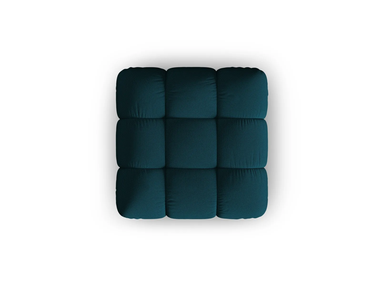 Bellis Modulares Sofa Einzelmodul Pouf mit Samtbezug oder 3D-Stoff, 94 cm - Image 23