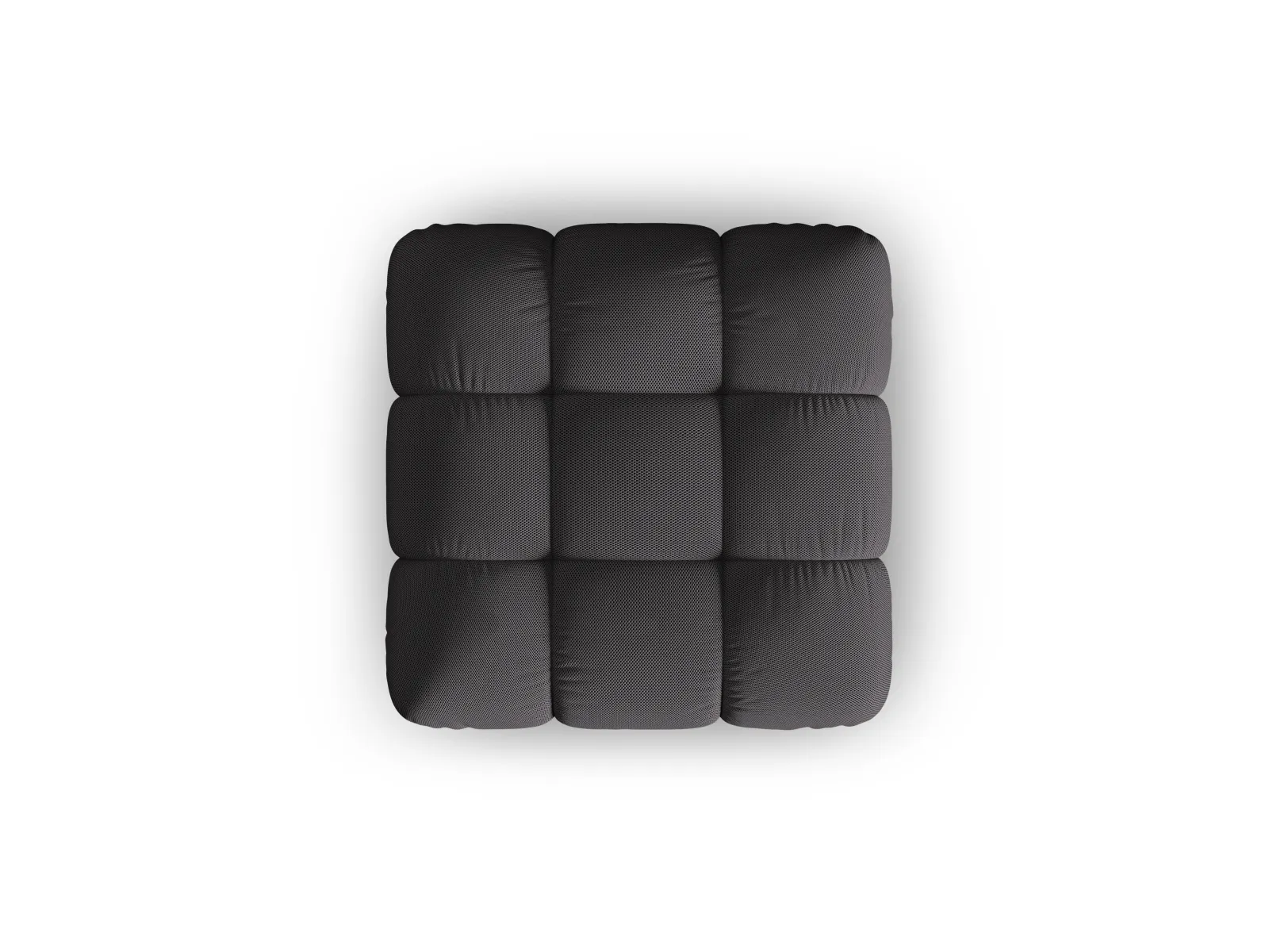 Bellis Modulares Sofa Einzelmodul Pouf mit Samtbezug oder 3D-Stoff, 94 cm - Image 28