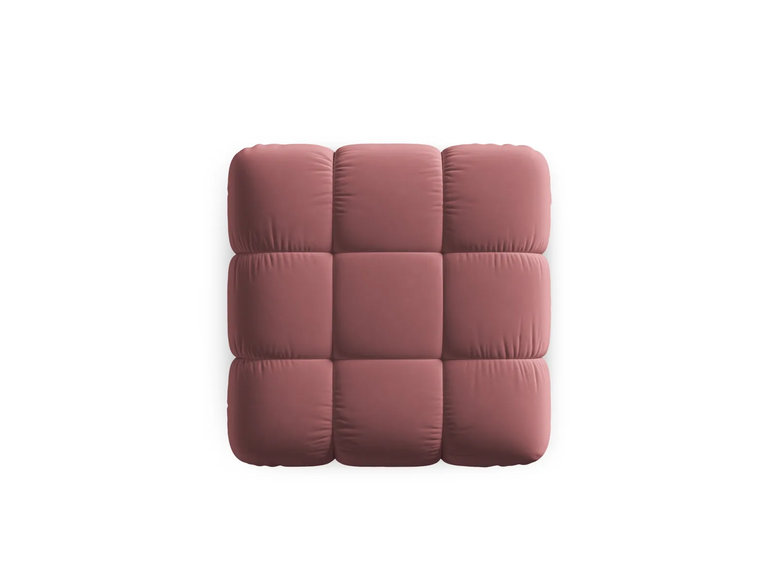 Bellis Modulares Sofa Einzelmodul Pouf mit Samtbezug oder 3D-Stoff, 94 cm - Image 39