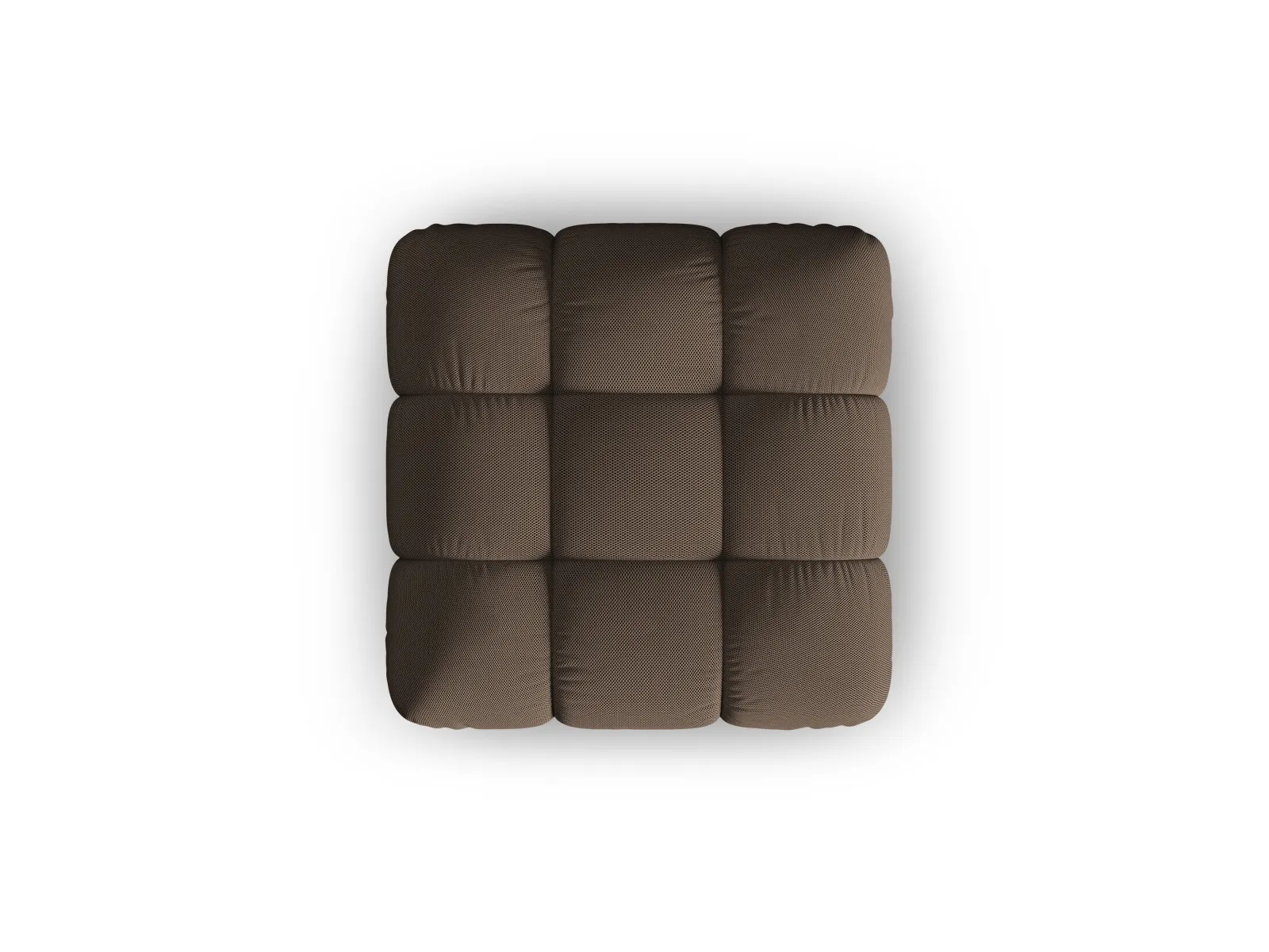 Bellis Modulares Sofa Einzelmodul Pouf mit Samtbezug oder 3D-Stoff, 94 cm - Image 8