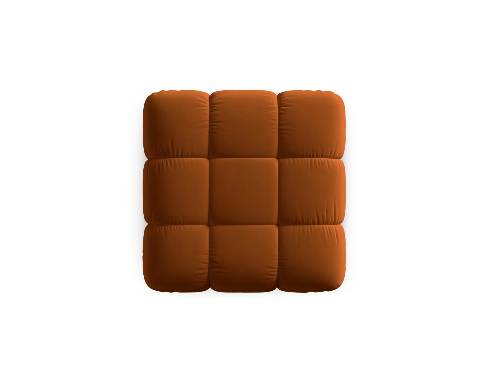 Bellis Modulares Sofa Einzelmodul Pouf mit Samtbezug oder 3D-Stoff, 94 cm - Image 81