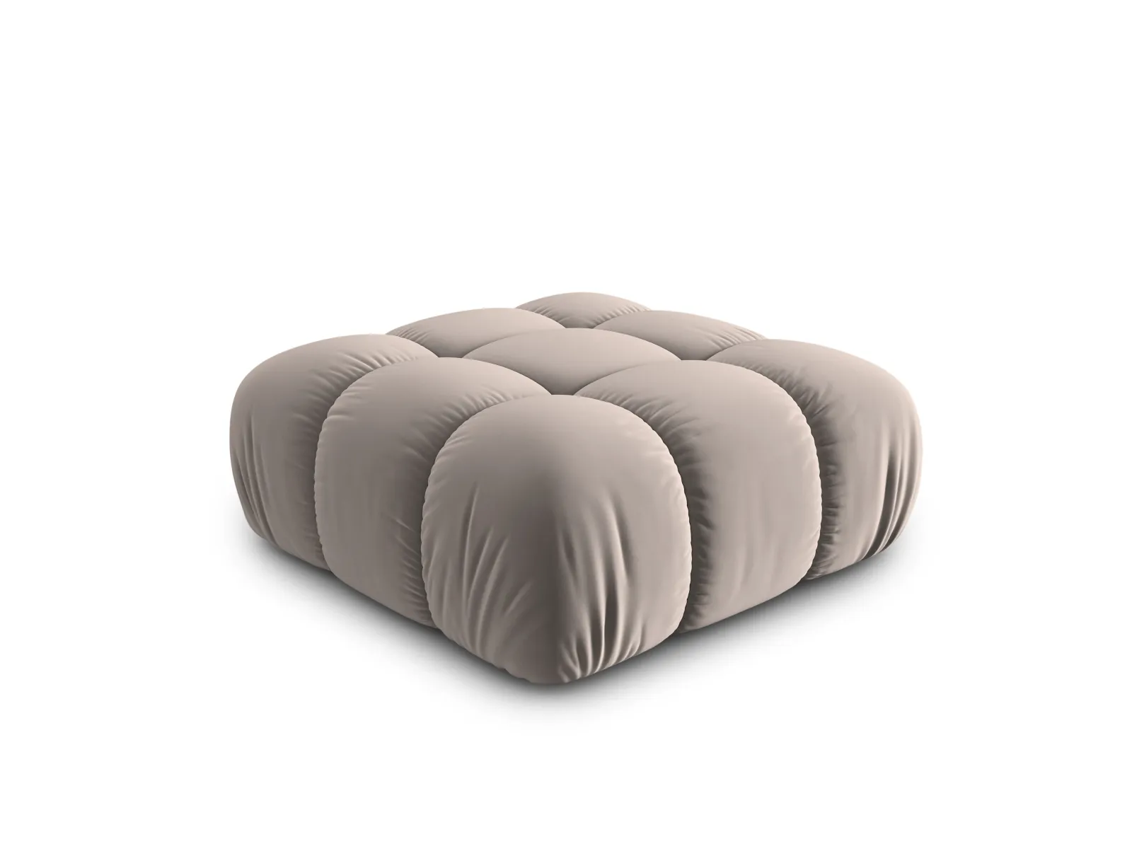 Bellis Modulares Sofa Einzelmodul Pouf mit Samtbezug oder 3D-Stoff, 94 cm - Image 87