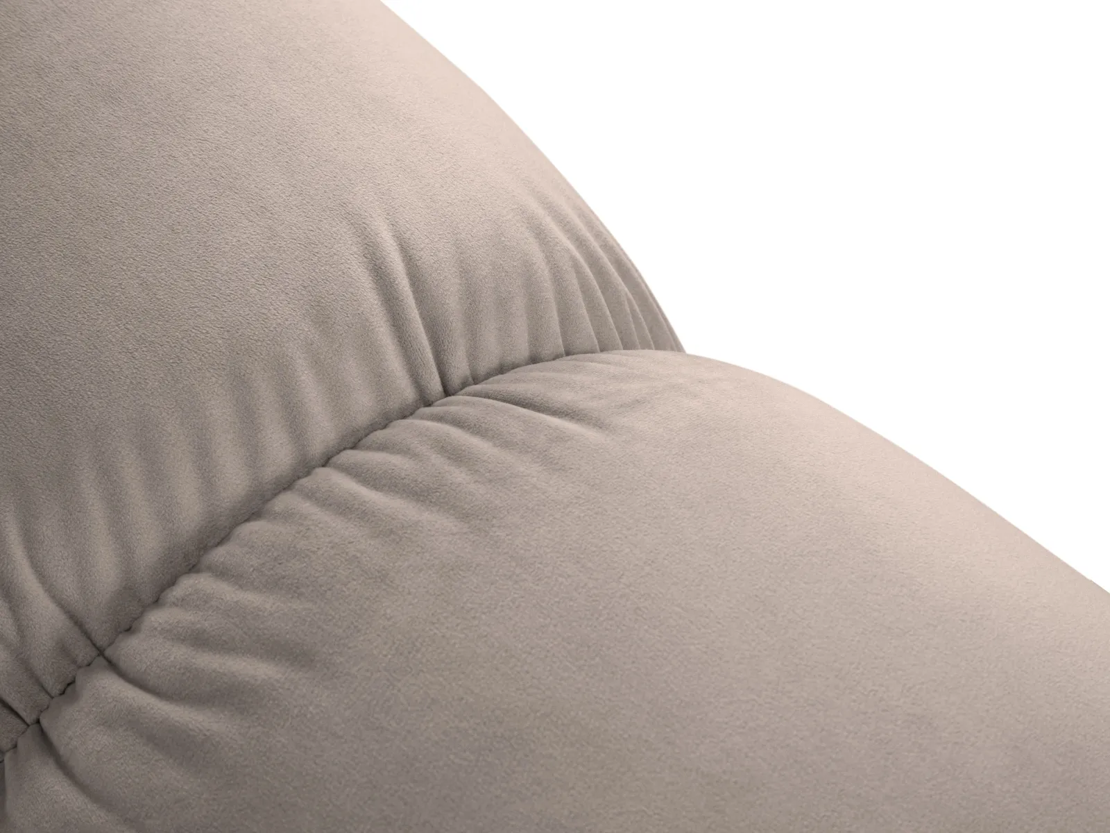 Bellis Modulares Sofa Einzelmodul Pouf mit Samtbezug oder 3D-Stoff, 94 cm - Image 90