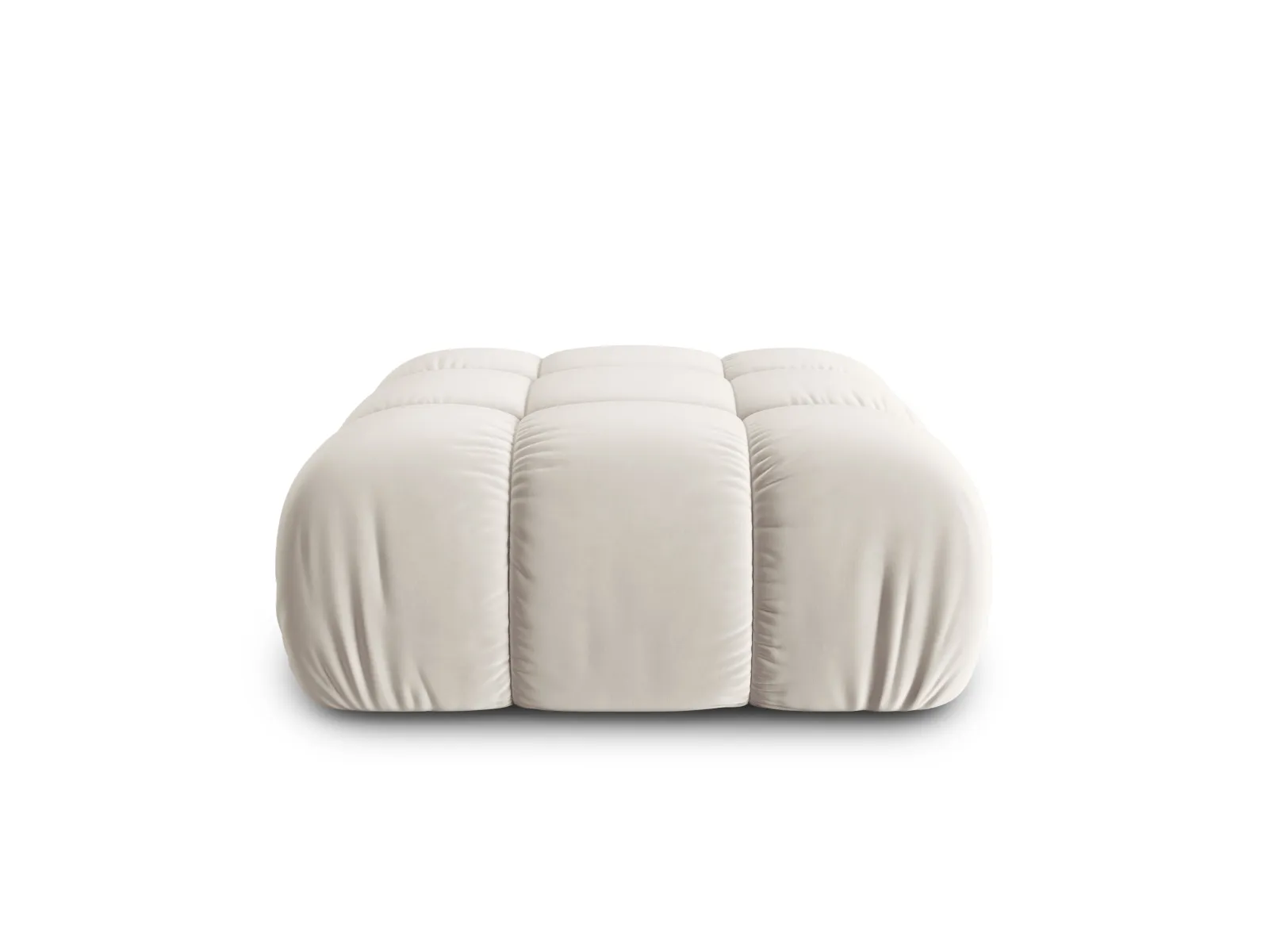 Bellis Modulares Sofa Einzelmodul Pouf mit Samtbezug oder 3D-Stoff, 94 cm - Image 92