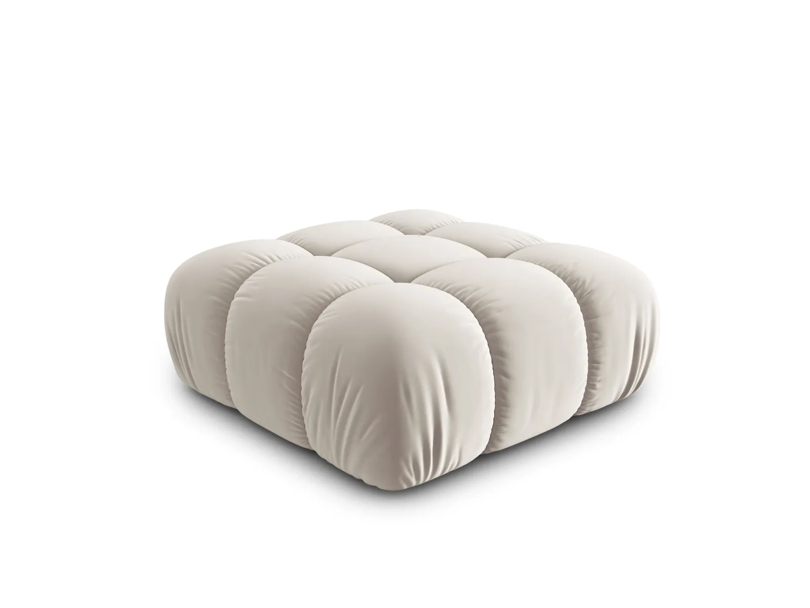Bellis Modulares Sofa Einzelmodul Pouf mit Samtbezug oder 3D-Stoff, 94 cm - Image 94