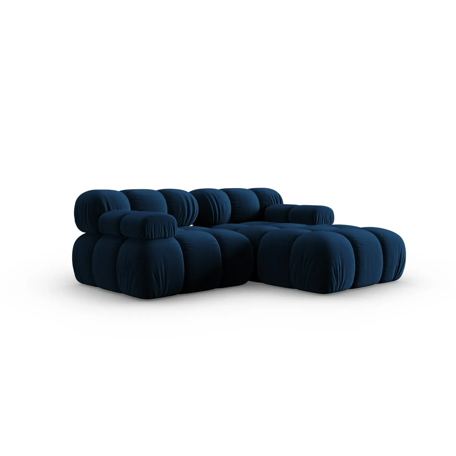 Bellis Modulares Sofa mit 2 Modulen mit Samtbezug oder 3d-Stoff, 188x155cm - Image 141