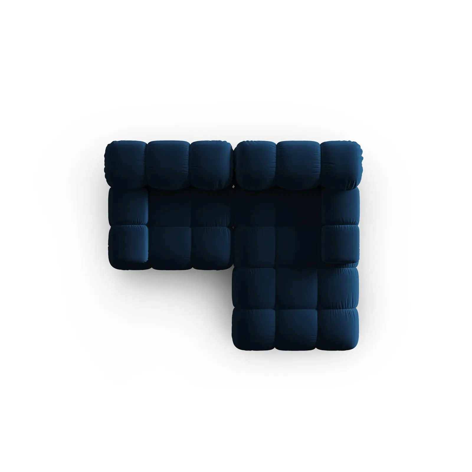 Bellis Modulares Sofa mit 2 Modulen mit Samtbezug oder 3d-Stoff, 188x155cm - Image 144