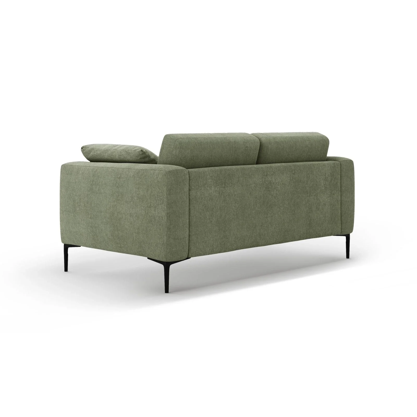 Bemy 2-Sitzer Sofa aus Samt oder Strukturstoff, 170x102 cm - Image 15