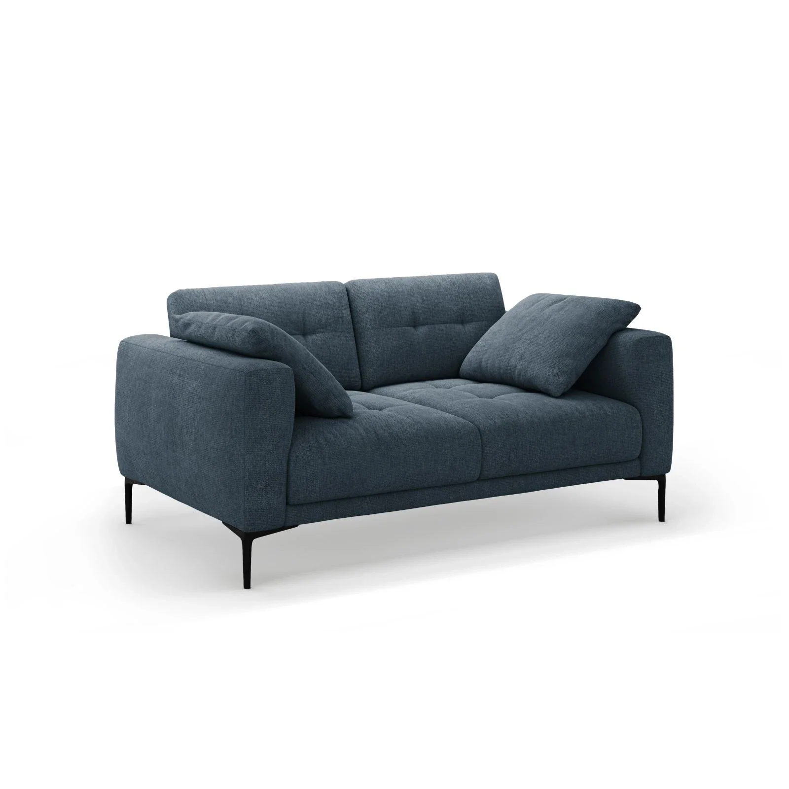 Bemy 2-Sitzer Sofa aus Samt oder Strukturstoff, 170x102 cm - Image 18